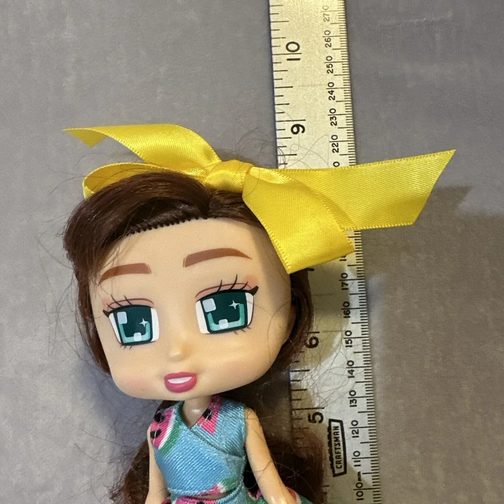 Boxy Girls Brooklyn Doll in Watermelon‎ Dress